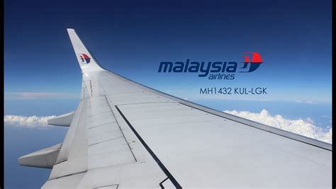 Looking for kuala lumpur to langkawi flight? Malaysia Airlines 737-800 Kuala Lumpur to Langkawi full ...