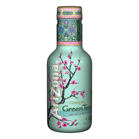 Arizona Green Tea With Honey Plastic Bottle 500ml Beställ Arizona