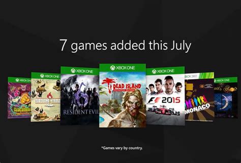 Xbox Game Pass List July Adds Seven New Xbox One And Xbox 360 Games