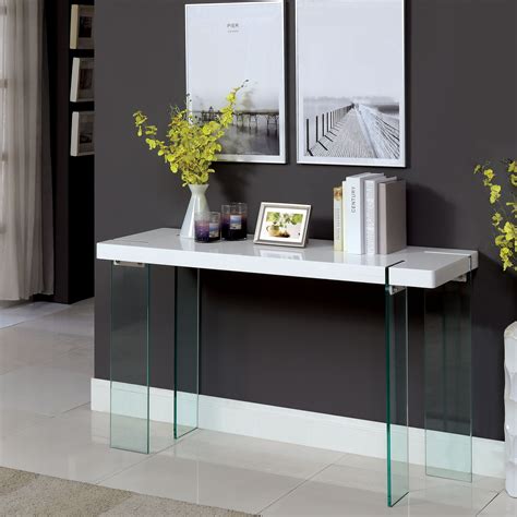 Glass Console Table Venetian Glass Console Table Create House Floor