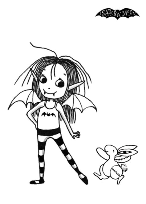 Dibujos De Isadora Moon Para Colorear Vsun