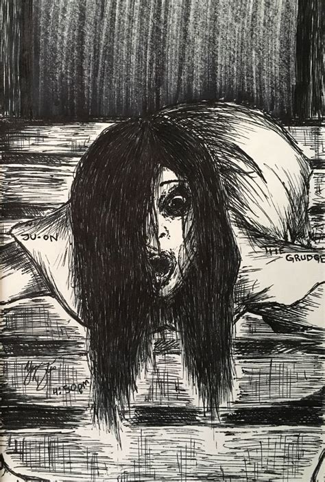 The Grudge The Grudge Inktober Spooky