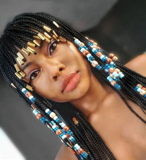 Stylemeafrica Afrikaanse Geïnspireerde Mode Cornrows With Beads