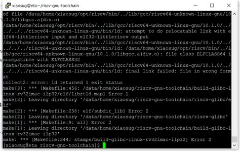 Checking For Suffix Of Object Files Configure Error In Somepath