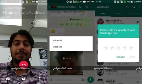 These days, there are plenty of free phone call apps available on the google play store. WhatsApp Video Calling Is Here, Optimised for India's ...