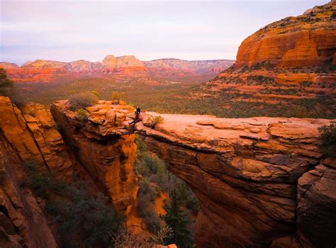 Hiking To Devils Bridge In Sedona For Sunrise Cathy And Brea On The Go