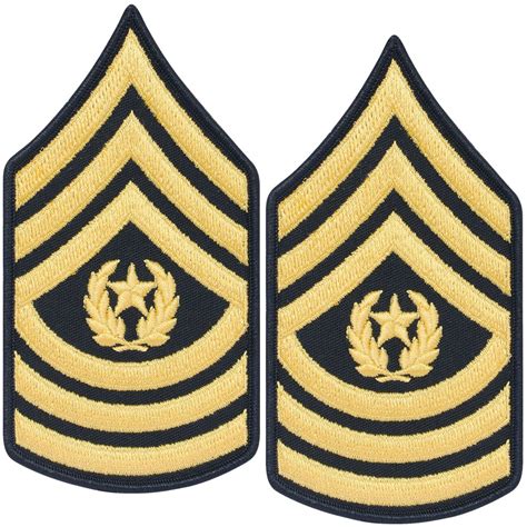 Us Army Command Sergeant Major Stripes