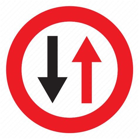 Sign Signal Traffic Two Two Way Way Icon Download On Iconfinder
