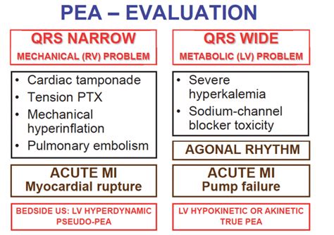 Beyond Acls A New Pulseless Electrical Activity Algorithm Med Tac