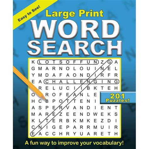 Large Print Word Search Paperback