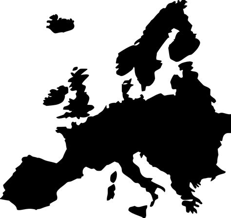 Svg Countries Map Europe Free Svg Image And Icon Svg Silh