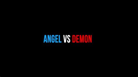 Angel Vs Demon Official Lyric Video Youtube