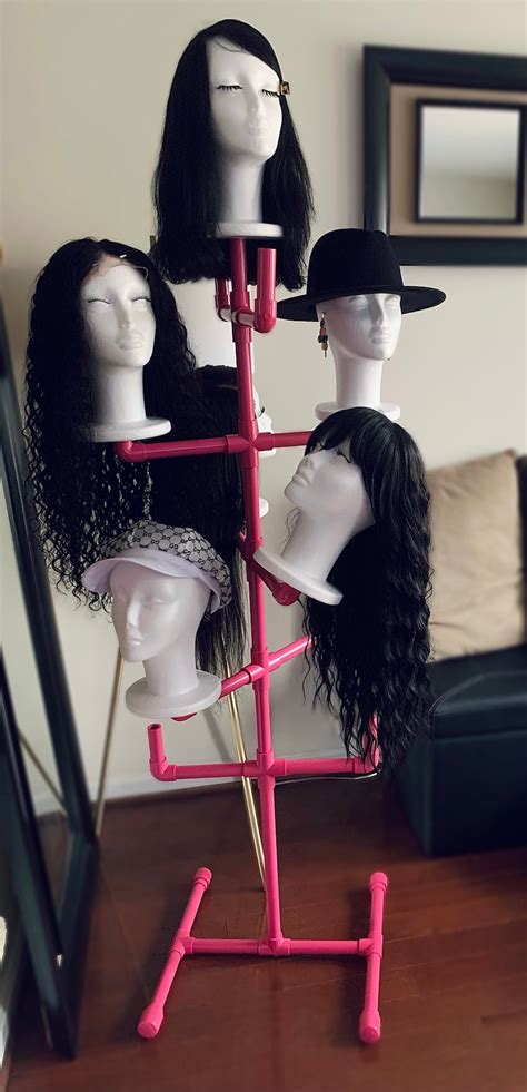 Multi Head Wig Stand Etsy