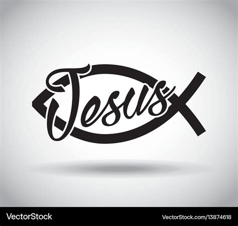 Jesus Fish Png Fish With Jesus Logo Transparent Png 1100x457 Free