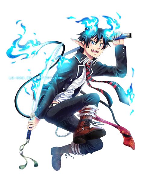 Blue Exorcist By Lo Wah On Deviantart