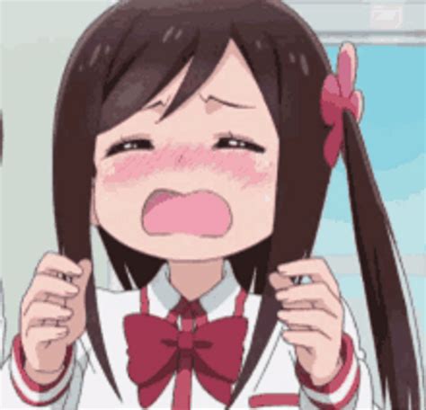 Happy Crying Anime Girl 