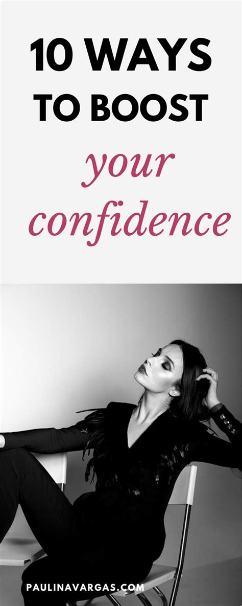 10 Ways To Boost Your Confidence Confident Person Self Confidence