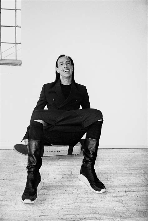 Rick Owens on His CFDA Prize, His American Heritage, and His “No