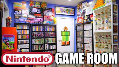 Ultimate Nintendo Game Room Tour Youtube