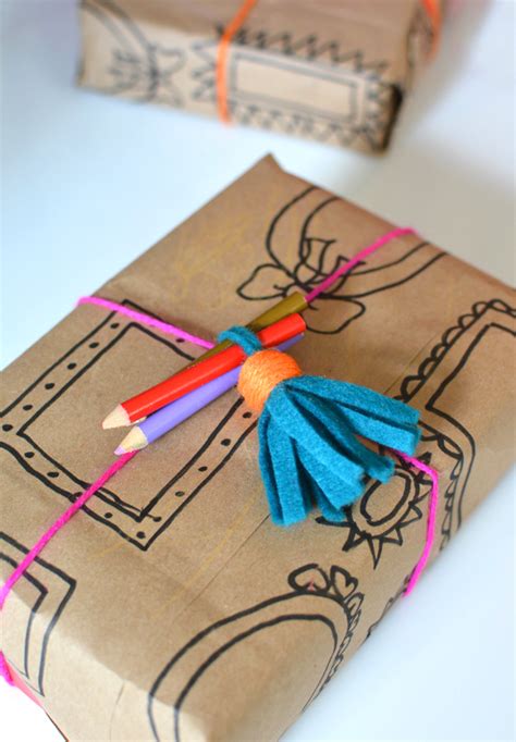 Check spelling or type a new query. Recycled Paper Bag Gift Wrap Idea - Fun Crafts Kids