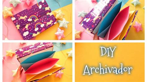 Diy Regreso A Clases Como Hacer Tu Propio Archivador O Folder