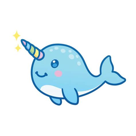 Royalty Free Narwhal Clip Art Vector Images And Illustrations Istock