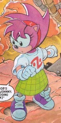 Amy Rose Sonic The Comic Sonic News Network The Sonic Wiki
