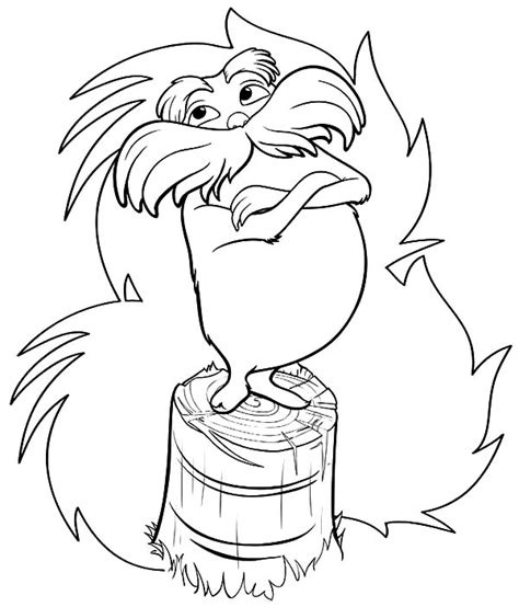 Get your coloring gears ready and color horton!. Lorax Mustache Template Printable Sketch Coloring Page