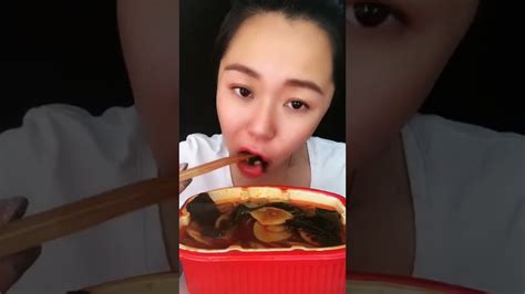 Sasa Asmr Eating Spicy Food Challenge Show Tik Tok China Youtube