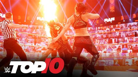 Top 10 Raw Moments Wwe Top 10 May 17 2021 Youtube