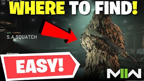 Modern Warfare 2 Where To Find Your Ghillie Suit Reyes Operator Skin
