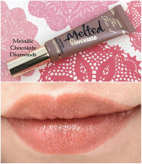Too Faced Melted Chocolate Liquified Lipsticks Review And Swatches