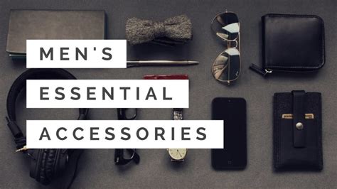 10 Accessories Every Man Must Have For Men Fashion Instaloverz