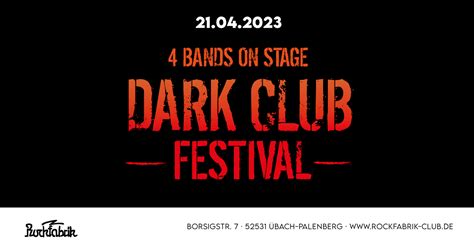 Dark Club Festival No1 Rockfabrik Übach Palenberg