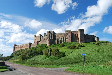 Bamburgh Castle Northumberland England