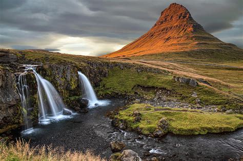 Kirkjufellsfoss Waterfalls Iceland 2019 Photograph By Gary Herbella