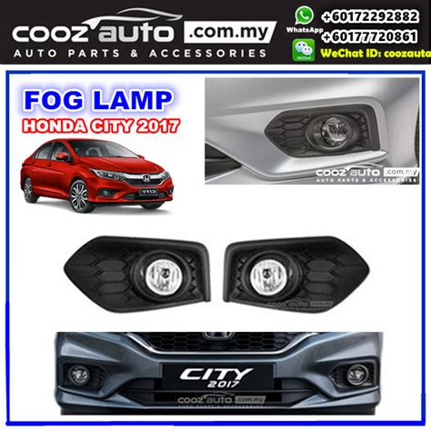The intense lights allow drivers to view very distant places. Honda City 2017 OEM Waterproof Fog Lamp with Fog Light ...
