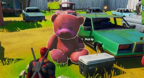 Fortnite Giant Pink Teddy Bear Location Where To Carry A Giant Pink