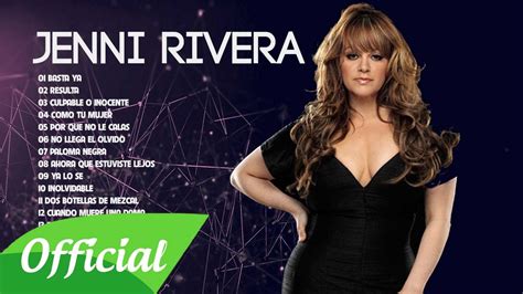 Jenni Rivera Mix 2016 Lo Mas Nuevo 20 Mejores Exitos Youtube