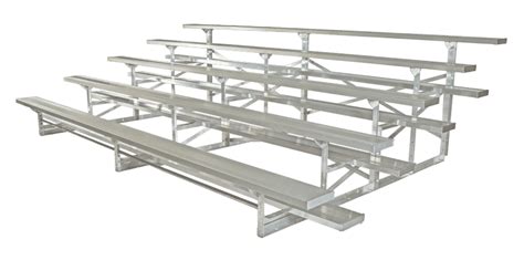 5 Row Bleachers 21 Length Seats 70 Aluminum Planks