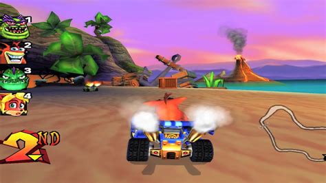Crash Nitro Kart Ps2 Gameplay 4k60fps Youtube