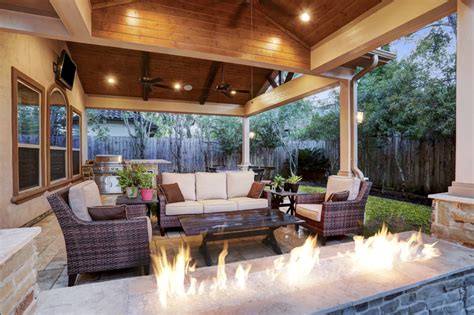 Memorial Area Outdoor Living Space Texas Custom Patios