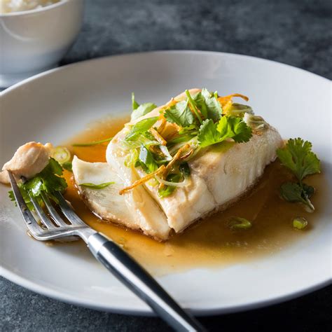Oven Steamed Fish With Scallions And Ginger For Two Cooks Illustrated