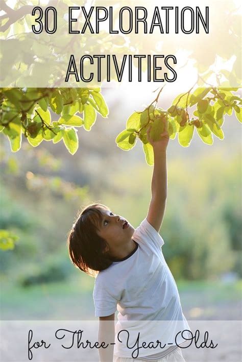30 Exploration Activities For Your Three Year Old My Life Shops And
