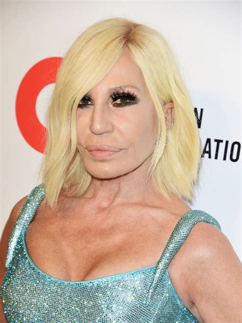 Donatella versace was born on may 2, 1955 in reggio di calabria, italy. DONATELLA VERSACE at Elton John Aids Foundation Oscar ...