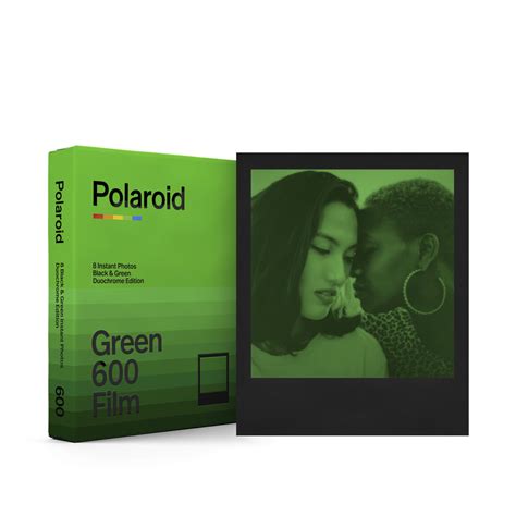 Polaroid Black And Green 600 Film Duochrome Edition Paint It Green