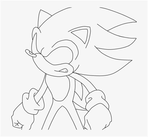 Sonic Dark Sonic Coloring Pages 900x675 Png Download Pngkit