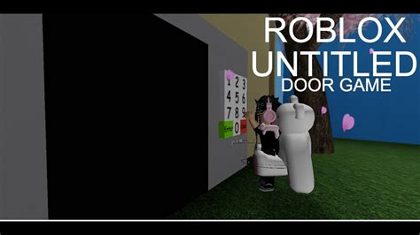Roblox Untitled Door Game Youtube