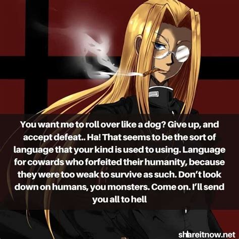 6 Best Integra Hellsing Quotes From Hellsing Shareitnow