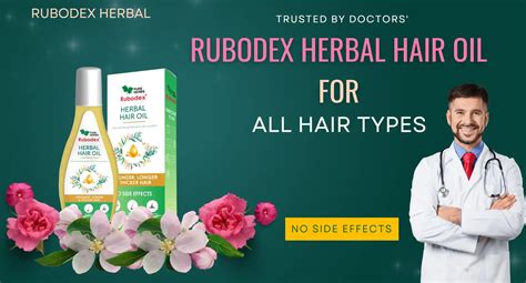 Rubodex Premium Herbal Hair Oil 75ml Pack Of 2 Rubodex Herbal Pvt Ltd